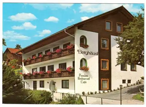 AK, Faistenoy Oberallgäu, Pension Restaurant "Berghäusl", um 1985