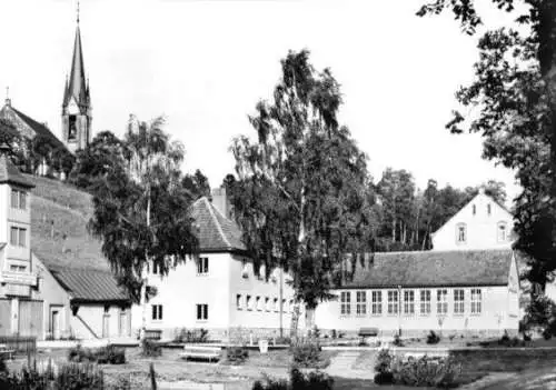 Ansichtskarte, Rechenberg-Bienenmühle, Bad und Lehrbecken, 1970