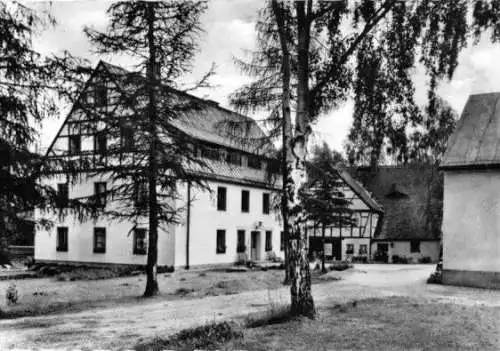 Ansichtskarte, Olbersdorf Zittauer Geb., Ferienheim, 1961