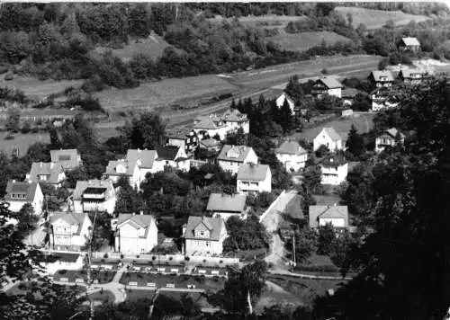 Ansichtskarte, Schwarzburg, Schwarzatal, Neues Viertel, 1963