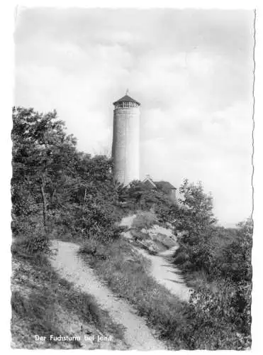 Ansichtskarte, Jena, Fuchsturm, 1960