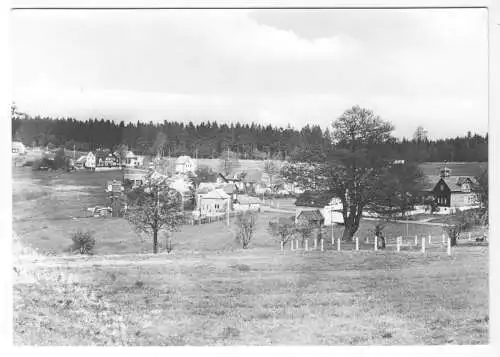 AK, Friedrichshöhe Kr. Hildburghausen, Teilansicht, 1983