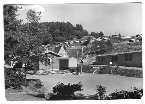 AK, Erlau Kr. Suhl, Campingplatz, 1988