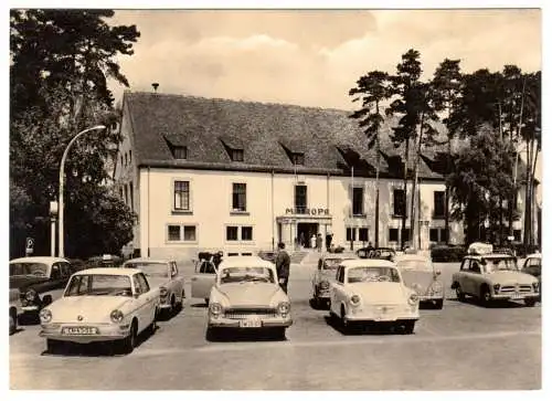 AK, Hermsdorf, Autobahn-Rasthof Hermsdorfer Kreuz, Mitropa - Gaststätte, 1972