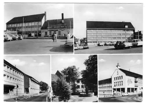 AK, Neuhaus am Rennweg, fünf innnerstädtische Abb., 1979