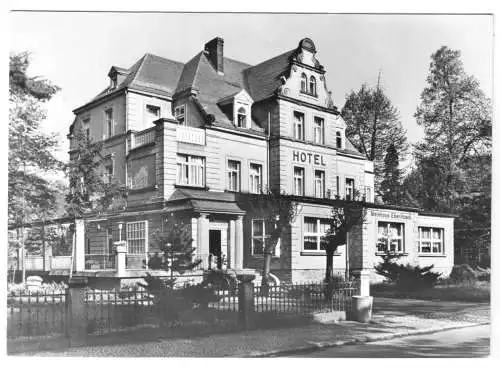 AK, Bad Blankenburg Thür., Hotel Weinhaus Eberitzsch, 1978