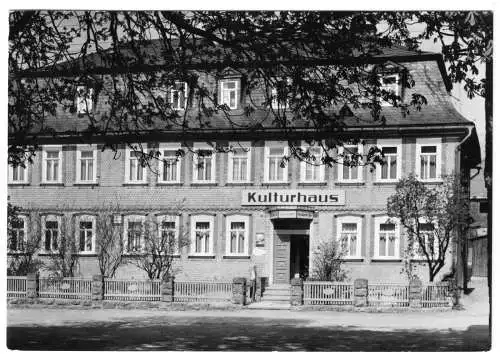 Ansichtskarte, Herschdorf Kr. Ilmenau, Kulturhaus, 1971