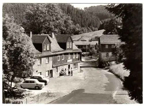 Ansichtskarte, Klettigshammer, Konsumgaststätte "Zum Sormitztal", 1978