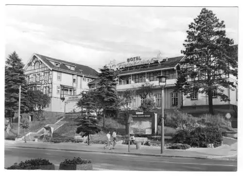 AK, Bad Salzungen Thür., Hotel Freundschaft, 1973