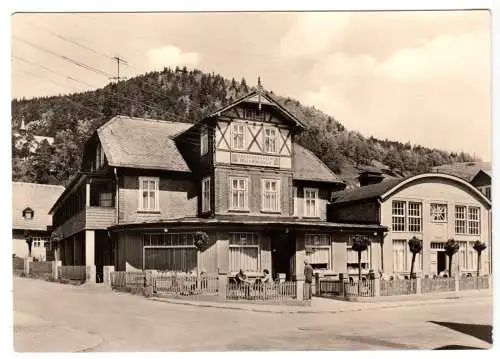 Ansichtskarte, Sitzendorf Thür. Wald, FDGB-Erholungsheim "Max Kirchner", 1972