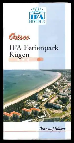 Tour. Broschüre, Binz auf Rügen, IFA Ferienpark, 2001, Beilage: Preisliste