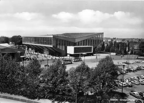 Ansichtskarte, Essen, Gruga-Halle, um 1970