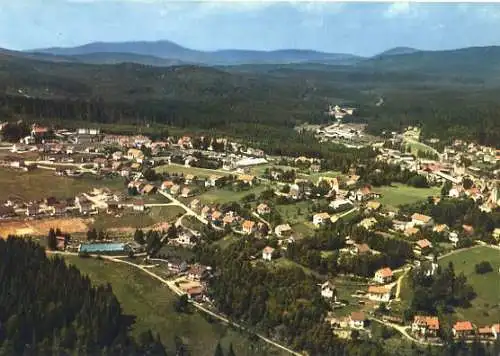 Ansichtskarte, Spiegelau Bayer. Wald, Bl. z. Arber, Luftbild, V3