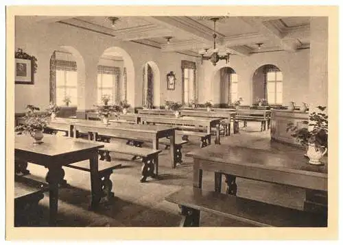 AK, Seebad Heringsdorf auf Usedom, OT Neuhof, Eleonorenheim, Speisesaal, um 1930