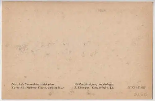 AK, Klingenthal, Teilansicht, ca. 1940