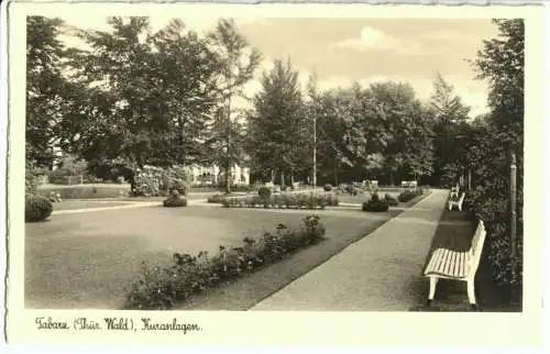 AK, Tabarz Thür. Wald, Kuranlagen, um 1936