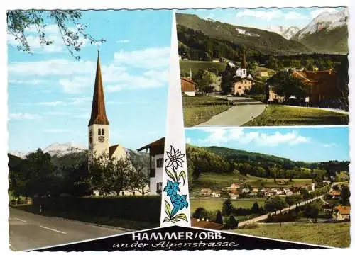 AK, Hammer Obb., drei Abb., u.a. Kirche, 1969