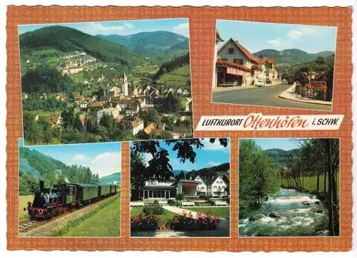 AK, Ottenhöfen Schwarzwald, fünf Abb., gestaltet, um 1966