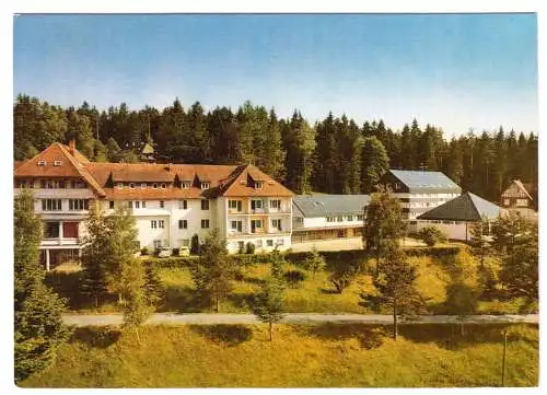 AK, Freudenstadt Schwarzwald, Sanatorium Hohenfreudenstadt, Version 2, um 1978