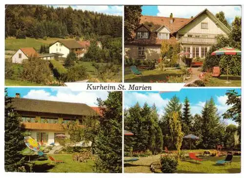 AK, Göhrwil Schwarzwald, Kurheim "St. Marien", vier Abb., 1987