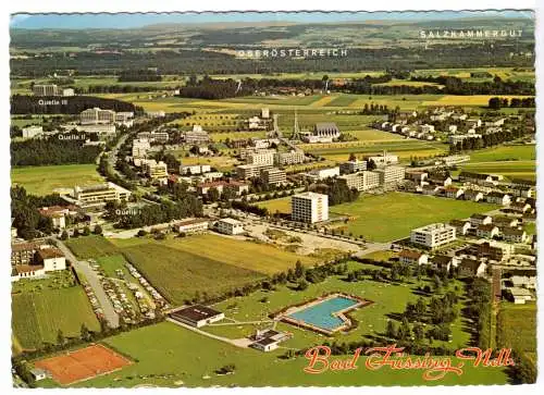 AK, Bad Füssing Ndb., Luftbildtotale, 1979
