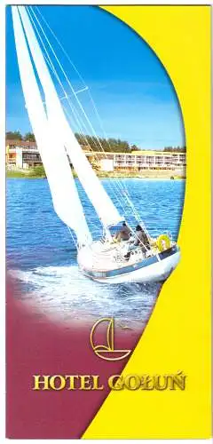 tour. Prospekt, Gołuń-Wdzydze, Hotel Gołuń, um 2000
