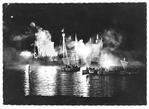 AK, Ralswiek Rügen, Störtebecker-Festspiele, 1961