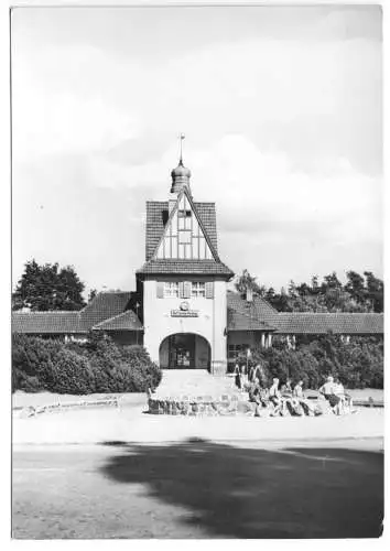 AK, Bad Saarow-Pieskow, Bahnhof, 1965
