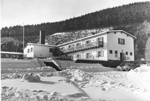 AK, Frankenhain Kr. Arnstadt, Ferienheim Braunkohlenkombinat Geiseltal, 1985