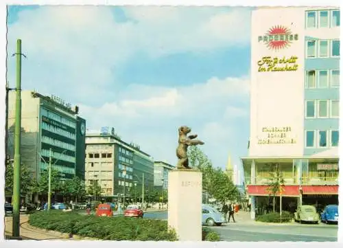 AK, Düsseldorf, Berliner Allee, um 1960