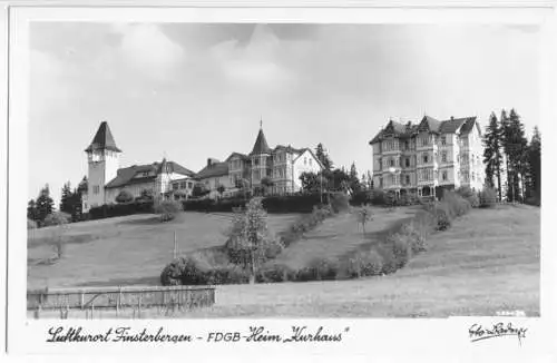 AK, Finsterbergen Thür. Wald, FDGB-Heim "Kurhaus", 1972, Echtfoto
