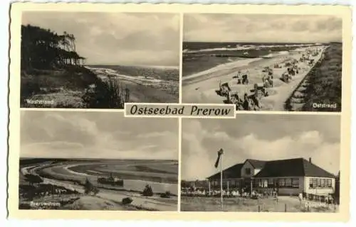 AK, Ostseebad Prerow, vier Abb., 1960