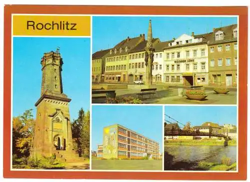 AK, Rochlitz, vier Abb., 1986