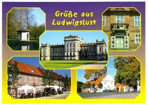 AK, Ludwigslust, fünf Abb., um 2010