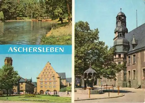 AK, Aschersleben, drei Abb., 1965