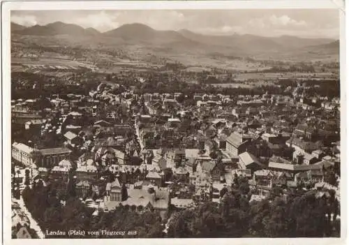 AK, Landau Pfalz, Luftbildansicht, 1934