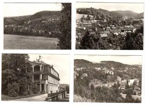 Mäppchen mit 10 kleinen Fotos, Bad Gottleuba, 1975, Format: 9 x 6,2 cm