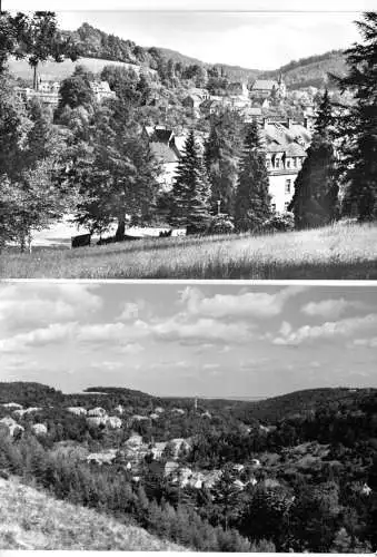 Lot von 9 AK, Bad Gottleuba, 1973-1975
