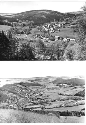 Lot von 6 AK, Geising Osterzgeb., 1977-1987