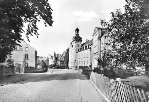 AK, Einsiedel Kr. Karl-Marx-Stadt, Straßenpartie, 1972
