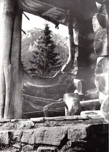 AK, Tatry, Tatra, Widok z schriniska na Hali Ornak, Blick z. Hali Ornak, um 1970