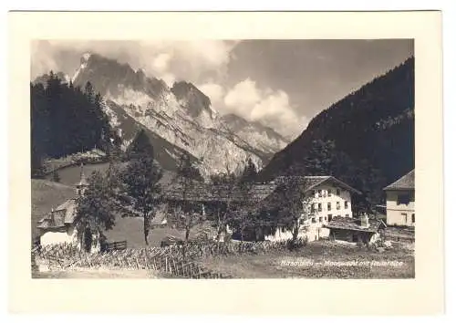 AK, Weißbach, Mooswacht mit Reiteralpe, Alpengasthof Hirschbichl, um 1955