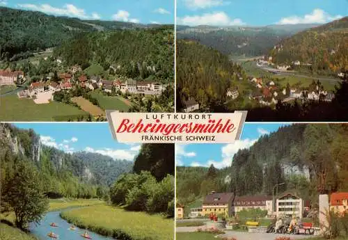 AK, Behringersmühle, vier Abb., 1975