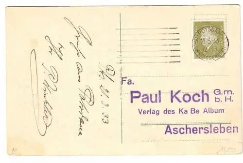 AK, Potsdam, Breite Str., Großes Militärweisenhaus und Garnisionskirche, um 1933