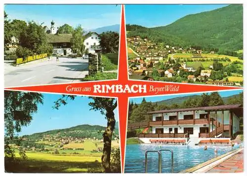 AK, Rimbach Bayer. Wald, vier Abb., um 1980