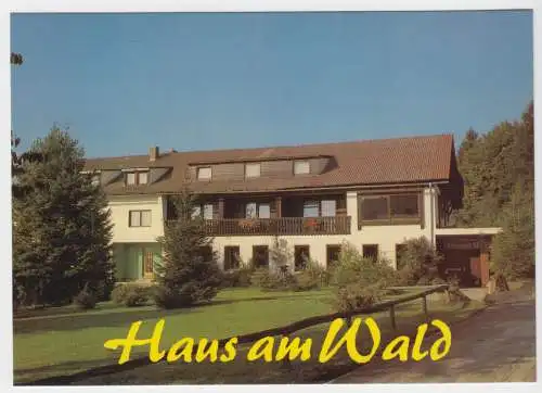 AK, Hohenau Unterkashof, Pension u. Restaurant "Haus am Wald", um 1980