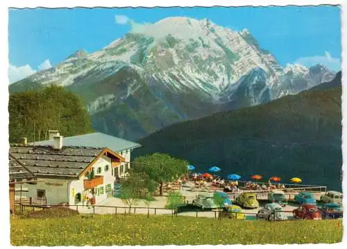 AK, Ramsau b. Berchtesgaden, Berggasthof und Pension "Zipfhäusl", 1970