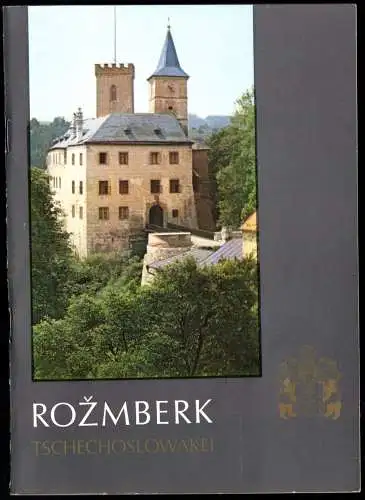 tour. Broschüre, Rožmberk, Tschechien, 1987