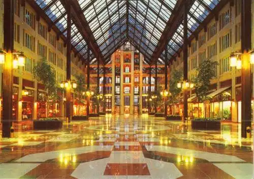 AK, Köln, Maritim Hotel, Lichthof, um 1990