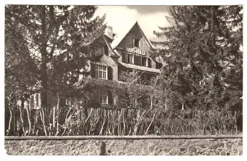 AK, Feldberg Meckl., "Haus Holst", 1970